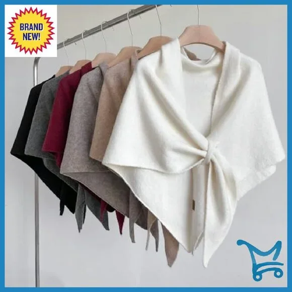 Large Soft Polyester Shawl Wrap Cape Scarf Blanket Multi-Use Accessory